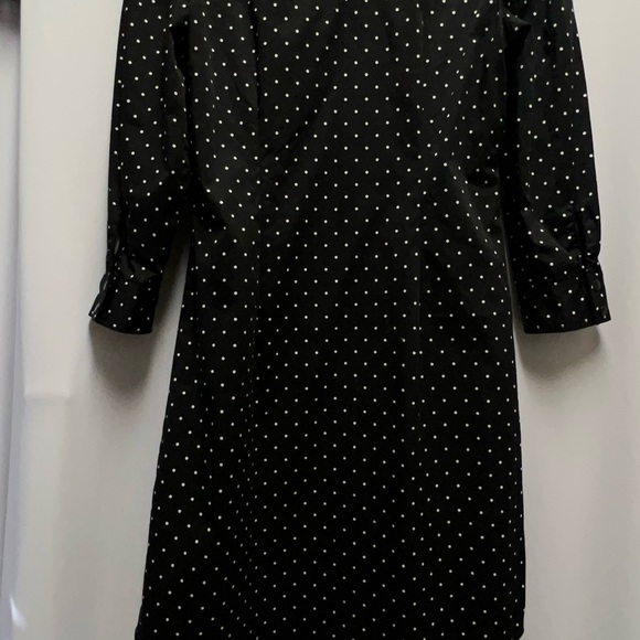 WHBM polka dot dotted shirt dress, 0 - Picture 4 of 16
